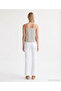 Regular Square Neck Strap Blouse - 5