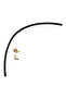 High Pressure Nylon Tube Hose for Air Compressor Copper Accessories Connects Pressure Switch and ... - 4