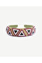 Patterned Glass Beaded Crown