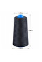 Black Black Sewing Thread 100% Polyester 3000 meters/3280 Yards/Spool of Yarn, 4pcs(12000m/13120yds) - 4