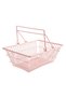 Large Storage Organizer Pink Girl Mini Storage Basket Desktop Finishing Cosmetics Jewelry Storage Or