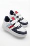 Unisex Children's Red Blue White Sneaker with Velcro Double Stripes Lightweight Comfortable Daily Sports Shoes Zl001 - 4