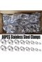 80pcs Fuel Hose Clips Pipe Clamps 6mm-51mm Stainless Steel Hoop Clamp Hose Clamp Automotive Pipes... - 2