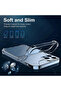 جراب شفاف فاخر مقاوم للصدمات لهاتف iPhone 15 Pro Max لهاتف iPhone 16 15 13 12 11 14 Pro Max Mini XR - 5