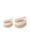35cmx25cmx13cm Rope Woven Baskets for Organizing Woven Rope Storage Basket Multifunctional Toy Baske