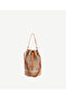 Drawstring Small Straw Bag - 2