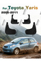 For Toyota Yaris Hatchback Hatch 2005 2006 2007 2008 2009 2010 2011 Fender Mudguard Mud Flaps Gua... - 7