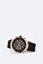 Men's Black Gift Boxed Silicone Cord Wristwatch B009041 - 2