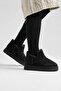 Lusso Thick Sole Winter Women's Boots with Fur Inside - Black - 2