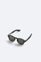 Black Round Frame Polarized Sunglasses B008800 - 2