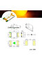 YTDMEN White-100pcs 100PCS 1206 Smd LED Blue Yellow Green White Red LED Light Diodes DIY Electronics - 5