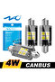 White 31mm 2PCS NAO C5W LED CANBUS Error Free Festoon 31mm 36mm 39mm 41mm 12V 3030 SMD C10W For Car