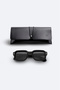 Black Round Frame Polarized Sunglasses B008810 - 5
