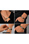 Unisex Leopard Patterned Leather Bracelet - 2
