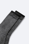 Men's Anthracite Patterned Bamboo Socks A52Y8500 - 3