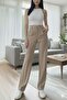 Quality Fabric Original Stitching Wide Leg Button Closure Palazzo Trousers New Season - 4