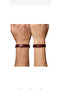 Unisex Leopard Patterned Leather Bracelet