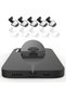 Black For Type c 6PCS Charging Port Anti-Dust Dirt Dust Plug For iPhone USB Type-C Port Protector S - 3