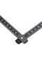 Black 1M 1MSlide Ten-Parts Fold Up Rulers 3ft Folding Versatile Inside Reading Carpenter's Ruler Edu - 5
