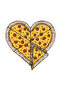 Men's Unisex Kitchen Chef Apron Pizza Heart Printed Comfortable Cut Daily Use Modern Stylish Comfortable - 4