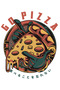 Unisex Kitchen Apron Pizza Printed Digital Pattern Comfortable Cutout Neck Strap Daily Cooking Modern - 4