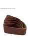 5 Pcs Sanding Belts 75x457 Mm Mixed Grade 60 80 120 240 Grit Power Tool Sander Lot For Leather Me... - 3