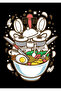 Men's Unisex Kitchen Chef Apron Ramen Bowl Printed Dtf Digital Printing Relaxed Fit Casual Modern Stylish - 4