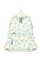 4-Compartment Large Size Blue Bow Patterned Women's Backpack - Daily Use Women's Backpack