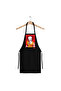 Unisex Kitchen Chef Apron Fast Food Themed Funny Printed Daily Use Comfortable Casual Modern Stylish - 3