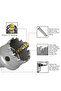 32 mm TCT Carbide Hole Saw Kit Carbide Tipped Hole Cutter With Pilot Drill Bit For Metal Stainless S - 3