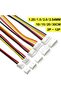 Length 10CM 4P 1.25MM 5Sets JST XH2.54 XH ZH PH 1.25mm 1.5mm 2.0mm 2.54mm Wire cable Connector 2 3 4