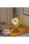 4 1pc Golden LED Iron Table Lamp Star Moon/Round Ball Ramadan Night Light For Bedroom Festival Eid H - 5