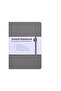 A5 Grey A5 Notebook 192 Pages Classic Journal Dotted Paper Hard Cover Business Creative Elastic Band - 7
