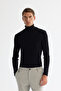 Men's Light Gray Diagonal Elastane Patterned Relaxed Fit Trousers with Elastic Sides A42Y3083 - 6