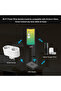 الاتحاد الأوروبي 2 قطعة واحدة Tuya WiFi ثنائي المخرج 16A APP Smart Plug 2 في 1 Socket EU مع وظيفة مؤقت قياس الطاقة - 3