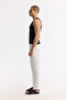 Men's Black U-Neck Basic Cotton Ribbed Regular Fit Undershirt A51Y1127 - 3