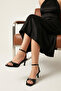 , Women's Heeled Sandals 161996Z613 Black - 2