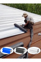10cm 1.2mm 10M Grey Roof waterproof tape/membrane, PE polyethylene anti-aging material, which can re - 7