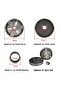 3pcs Set XCAN 3pcs Clutch Drum Clutch Cover Needle Bearing For 4500 5200 5800 45cc 52cc 58cc Chainsa - 2