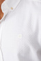 Men's White Button Collar Cotton Shirt A41Y2004 - 2