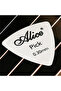 5PCS Heart shaped style 5Pcs/10Pcs Alice Metal Guitar Picks Durable Professional Bass Ukelele Guitar - 6