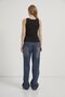 Sleeveless Blouse with Flounces on the Skirt - 6