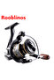 4000 Series Rooblinos BK Spinning Fishing Reels For Saltwater Freshwater Metal Spool Left/Right Inte - 5