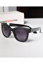 Dk4300-1 Black Gradient Polarized Glass Women's Sunglasses - 4