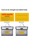 Fireproof Explosionproof Lipo Battery Guard Safe Bag for Battery Storage Charging with Double Met... - 4