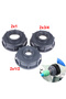 1/2'' Durable IBC Tank Fittings S60X6 Coarse Threaded Cap 60Mm Female Thread To 1/2",3/4",1" Adaptor - 4