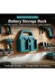 China Mainland Portable Storage Rack Basket Bracket 4 Battery Case Mount Holder for Makita 18V Lithi - 6