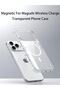 جراب شفاف فاخر مزود بشحن لاسلكي مغناطيسي لهاتف iPhone 17 Pro Max و iPhone 17 Air، يدعم تقنية MagSafe. - 8