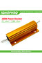 0.2R 100W Aluminum Power Metal Shell Case Wirewound Resistor 0.01-100K 1 0.5 1 2 4 6 8 10 20 100 150 - 2