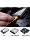 40 سم 10 قطع كابل SATA III، كابل بيانات HDD SDD بسرعة 6 جيجابت في الثانية، مزلاج قفل كابل SATA 3.0 SATA لمحرك الأقراص الصلبة SATA، - 6